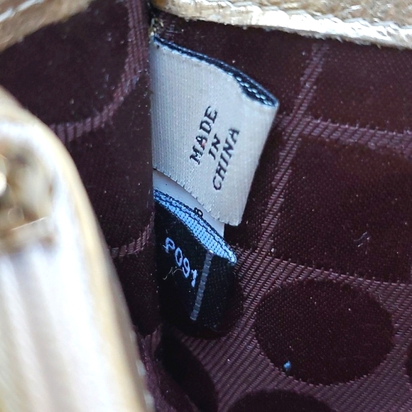 Kate Spade Navy Embossed Wallet Vintage Guc - Picture 5 of 16